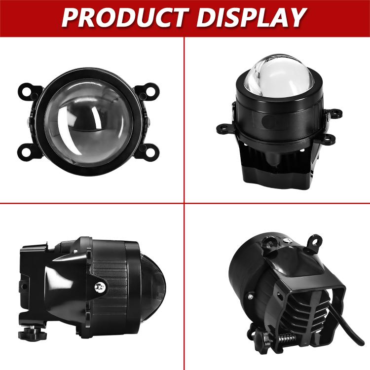 T09 2pcs/Pack 55W 3 inch High Power Dual Lens Fog Light