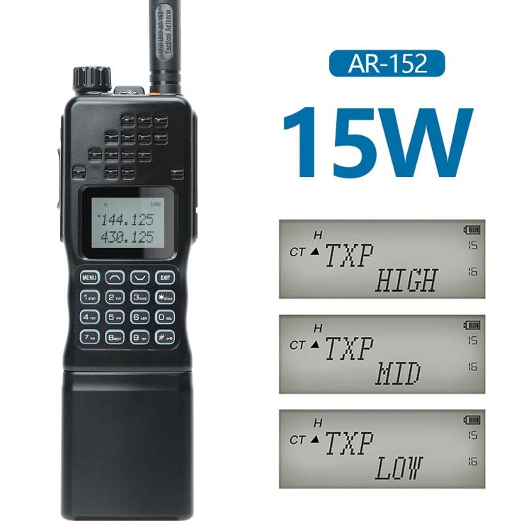 Baofeng AR-152 1.77 inch LCD FM Handheld Walkie Talkie