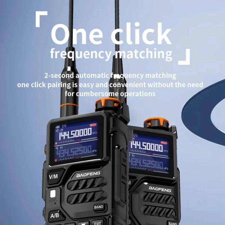 Baofeng K5 PLUS Dual-watch Dual-standby FM Handheld Analog Walkie Talkie