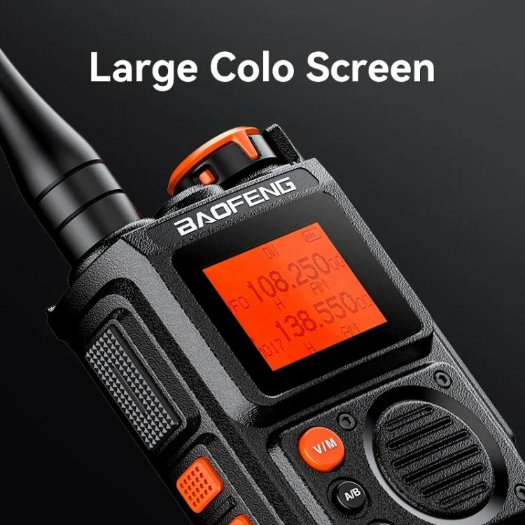 Baofeng K6 1.44 inch Screen FM Handheld Analog Walkie Talkie
