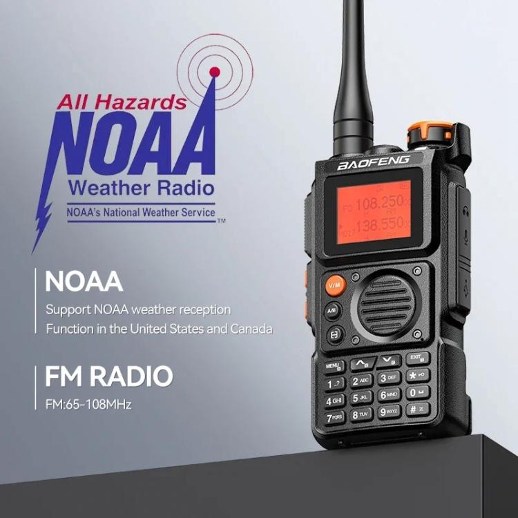 Baofeng K6 1.44 inch Screen FM Handheld Analog Walkie Talkie