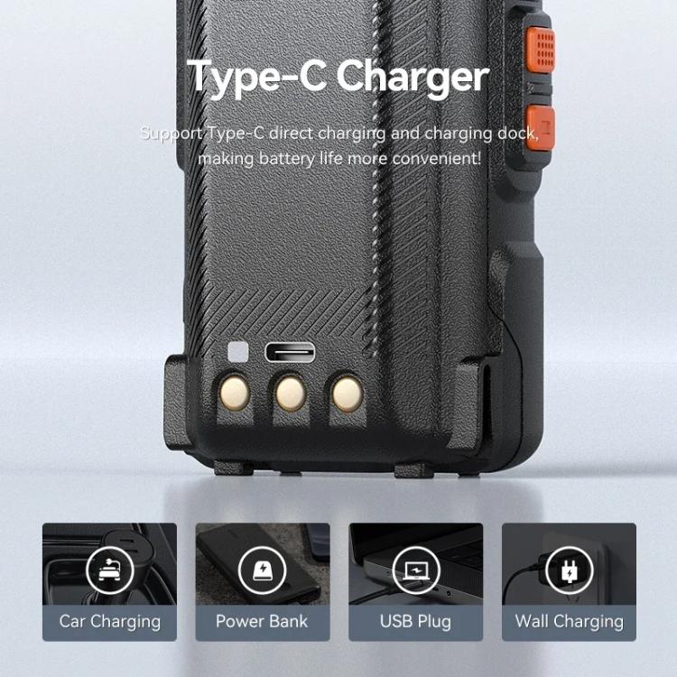 Baofeng K6 1.44 inch Screen FM Handheld Analog Walkie Talkie