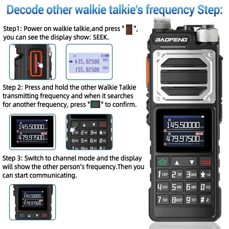 Baofeng UV-25 DTMF Coded FM Handheld Analog Walkie Talkie