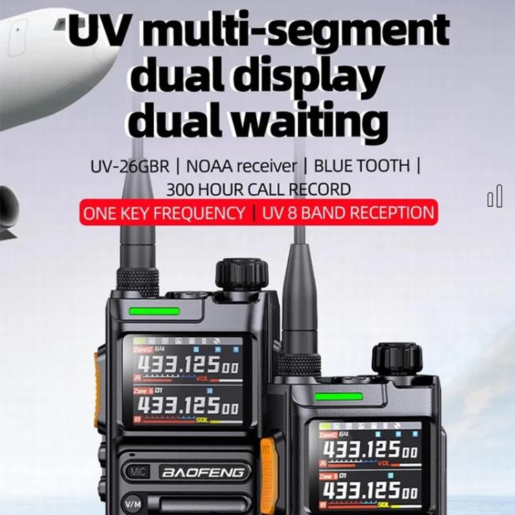 Baofeng UV-26GBR 1.77 inch Color LCD Handheld Analog Walkie Talkie
