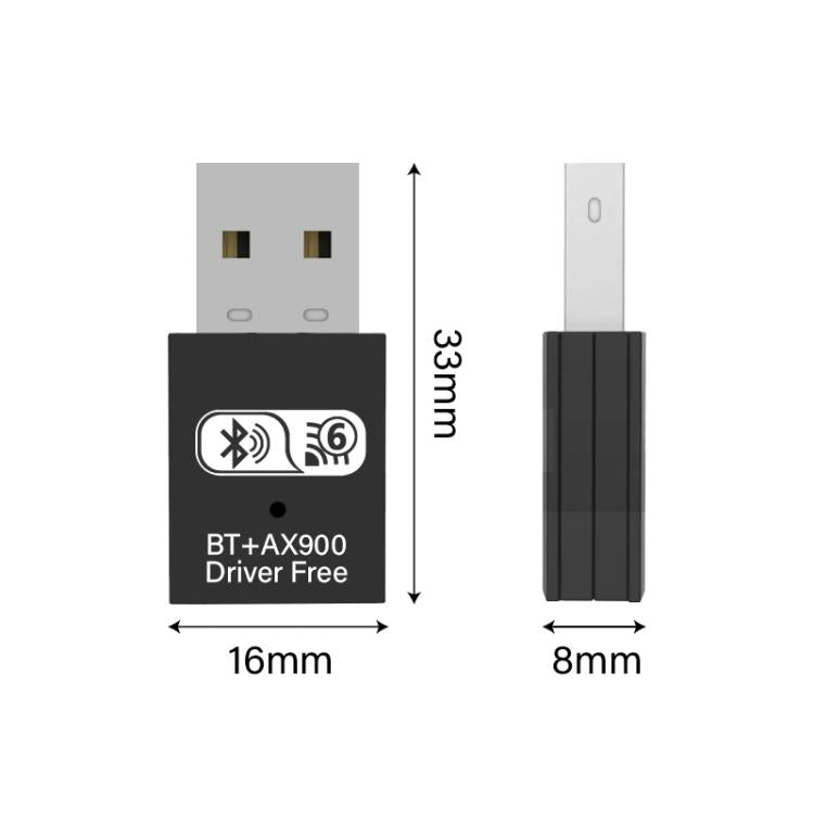 RE-905 Built-in Antenna Bluetooth WiFi 2 in 1 Computer Driver-free USB Network Adapter