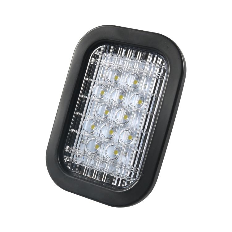 Trailer / RV / Truck 12LEDs Rectangle Tail Light with Plug