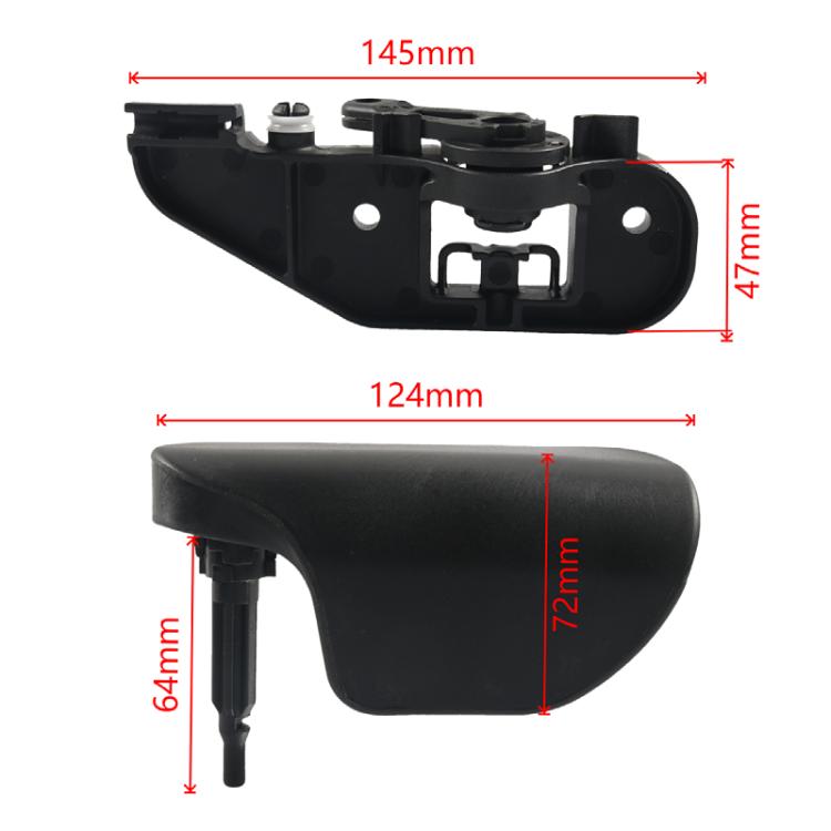 Car Lock Release Handle Kit for Audi TT 2007-2014 8J1823633C