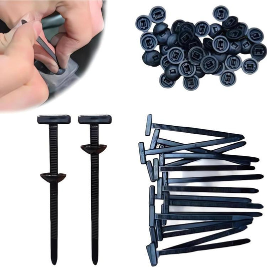 100pcs / Pack PP Universal Cable Tie Buckle