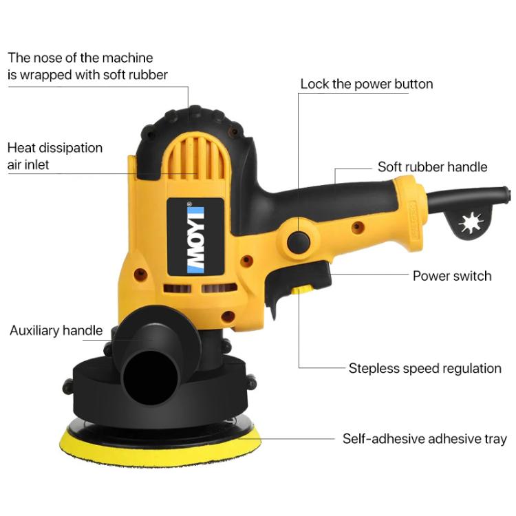 MOYI Car Hand-held Electric Beauty Waxing Sealing Glaze Polishing Machine
