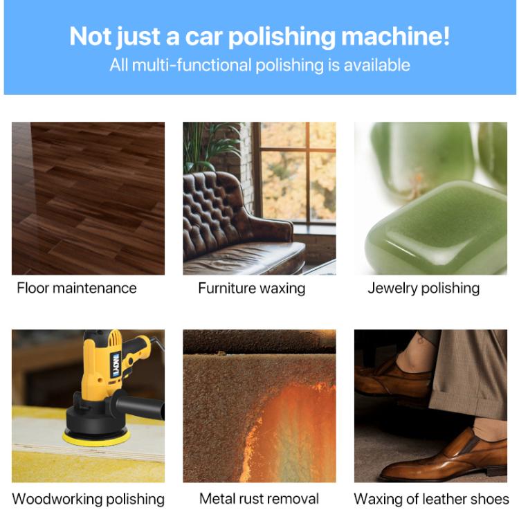 MOYI Car Hand-held Electric Beauty Waxing Sealing Glaze Polishing Machine