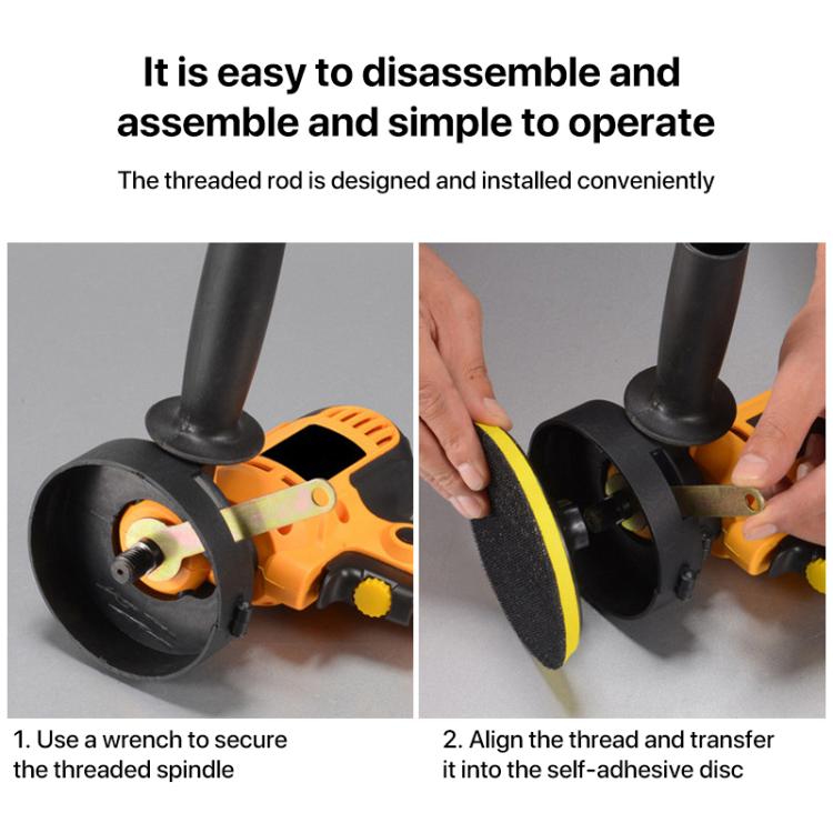 MOYI Car Hand-held Electric Beauty Waxing Sealing Glaze Polishing Machine