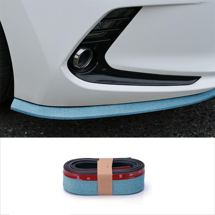 Car Starry Sky Shiny Soft Rubber Front Bar Side Anti-collision Strip