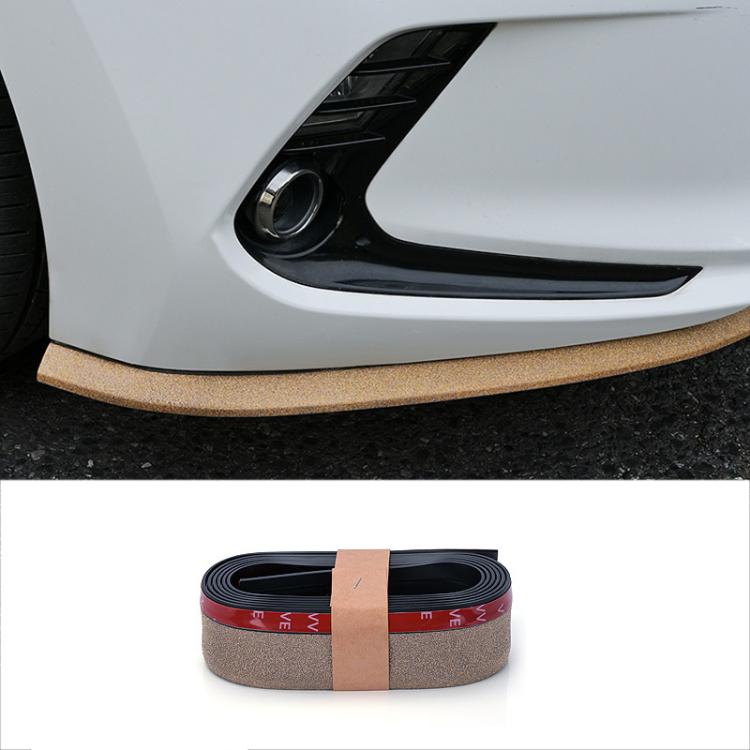 Car Starry Sky Shiny Soft Rubber Front Bar Side Anti-collision Strip