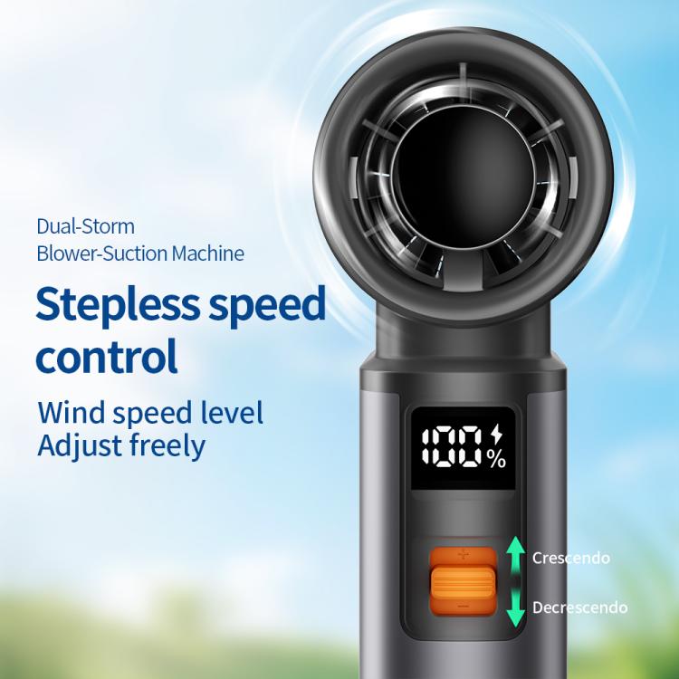 F1 Stepless Speed High-Power Turbo Handheld Fan