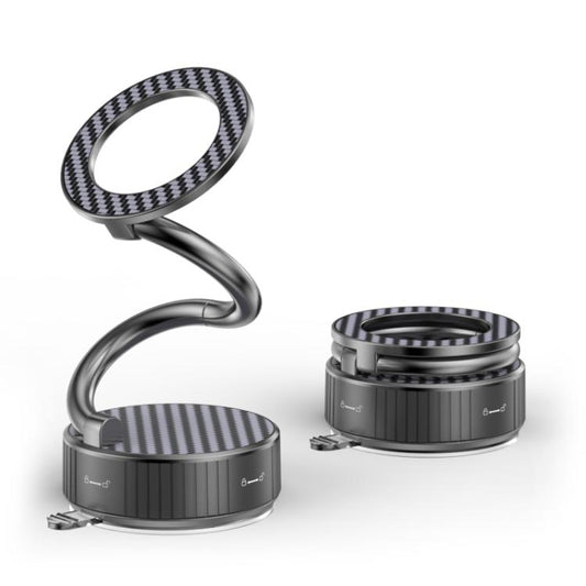 H3 Folding Vacuum Adsorption Magnetic Car Phone Holder