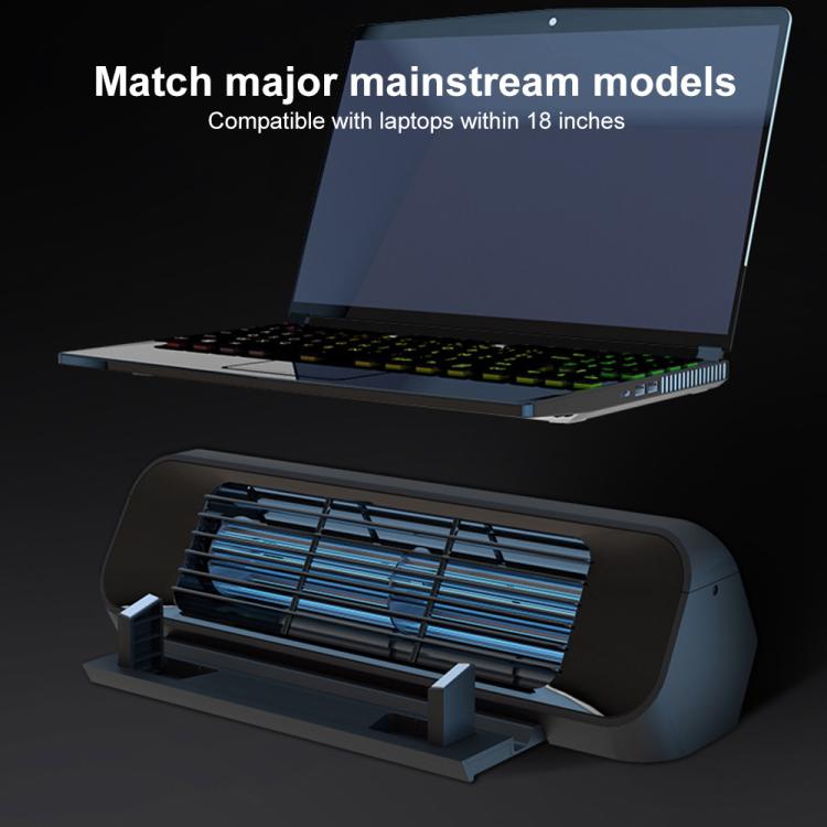 NUOXI X1 Mobile Phone Tablet Laptop Turbine Radiator Cooling Base Rack