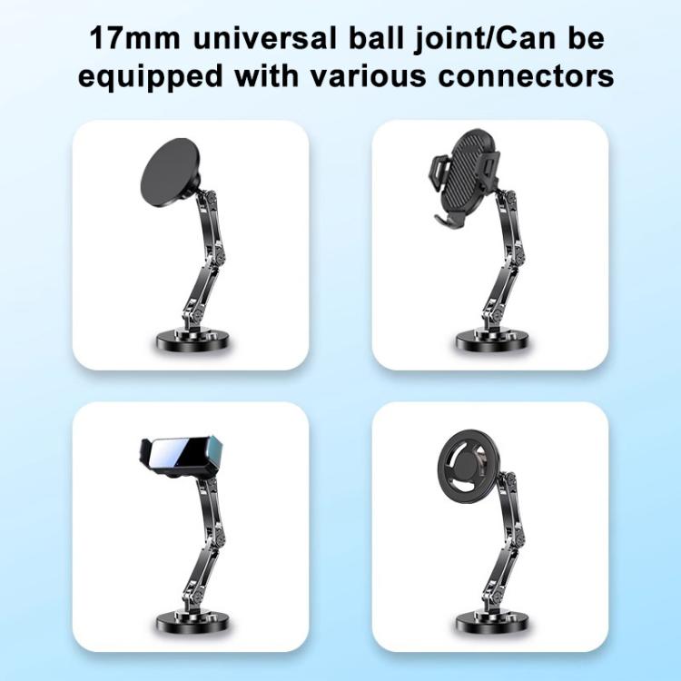 17mm Universal Ball 360 Degree Rotating Adhesive Car Holder Base