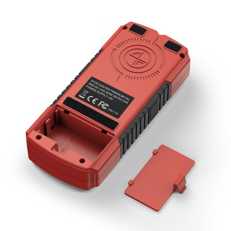 HW-710 5-in-1 Wall Scanner Metal Detector Stud Finder Measuring Instrument