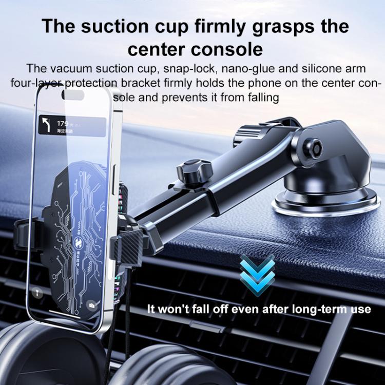 H5 17mm Universal Ball RGB Semiconductor Heat Dissipation Car Phone Holder Base