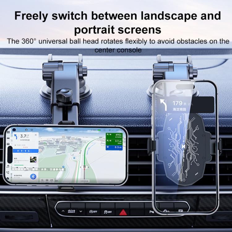 H5 17mm Universal Ball RGB Semiconductor Heat Dissipation Car Phone Holder Base