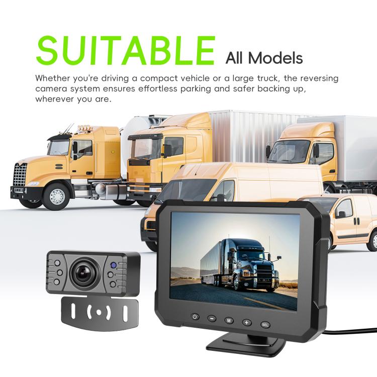 5 inch Digital Wired 1 to 1 Reversing Display Screen Car Central Control Machine Set