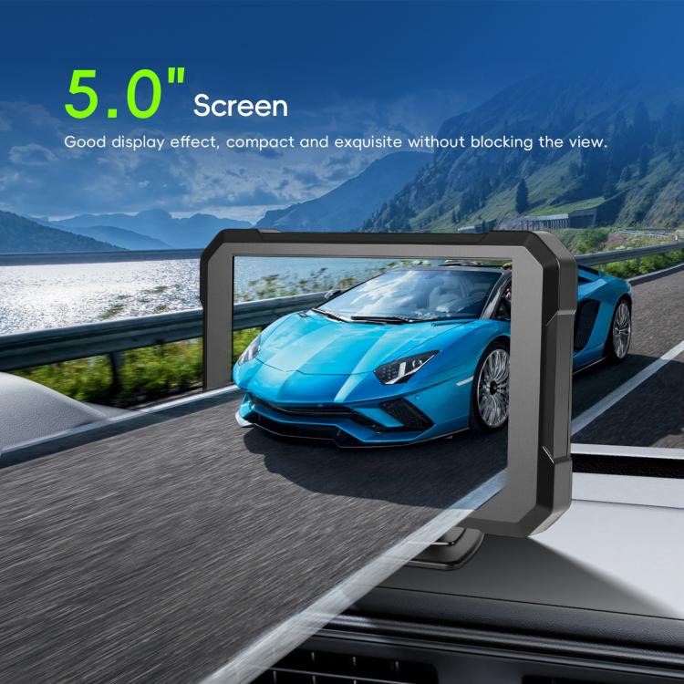 5 inch Digital Wired 1 to 1 Reversing Display Screen Car Central Control Machine Set