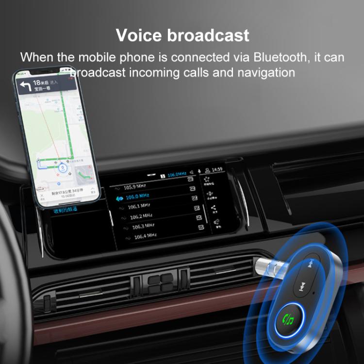 BR10 Car Bluetooth AUX Receiver Bluetooth Audio Adapter
