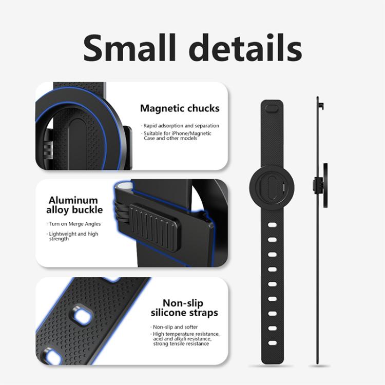 MagSafe Magnetic Wrist Strap Holder Portable Lazy Bracket