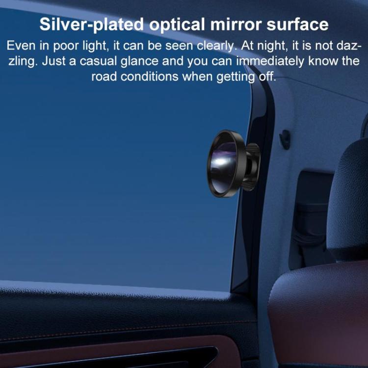 Car Rear Seat Blind Spot Wide-angle Auxiliary Mirror