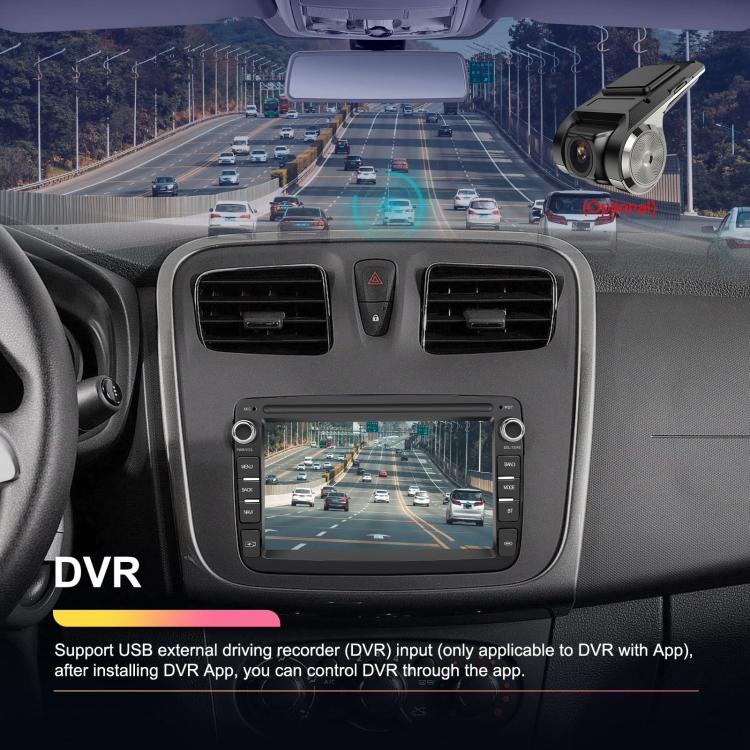 For Dacia Android 15 7 inch Wireless CarPlay Car Player Car Central Control Navigation Machine