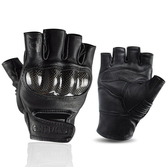 GHOST RACING GR-BZ01 Summer Off-road Riding Protective Breathable Motorcycle Half-finger Gloves