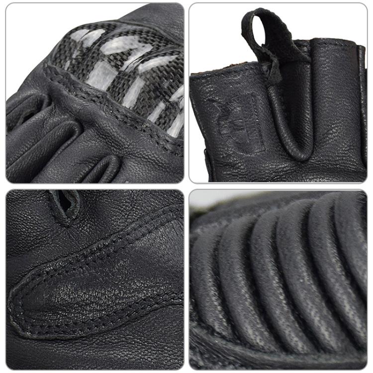 GHOST RACING GR-BZ01 Summer Off-road Riding Protective Breathable Motorcycle Half-finger Gloves