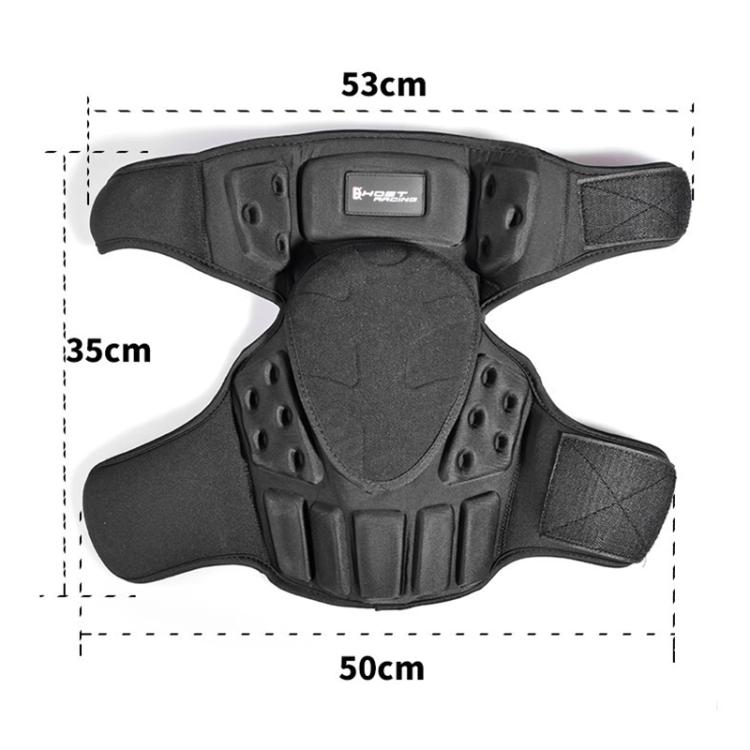 GHOST RACING GH-HX03 1 Pair Motorcycle Protective Gear Kevlar Racing Cold-proof Windproof Knee Pads