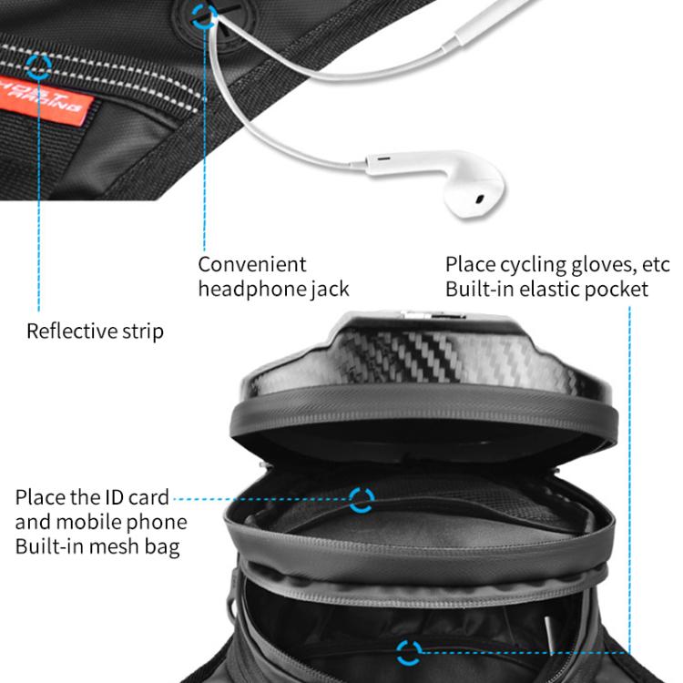 GHOST RACING GR-TB07 Motorcycle Riding Leg Bag Unisex Locomotive Travel Lure Bag