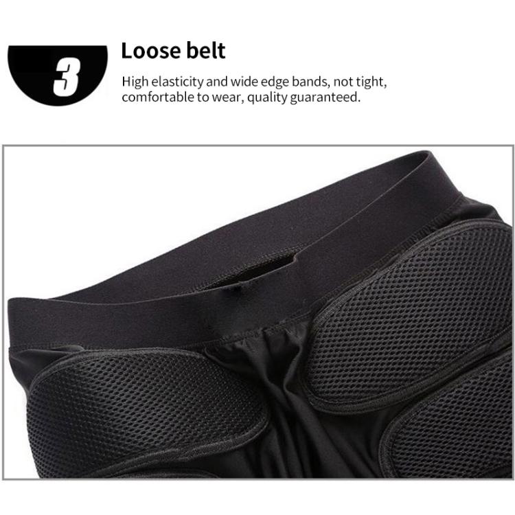 GHOST RACING K062 Off-road Motorcycle Armor Pants Racing Riding Anti-fall Hip Protector