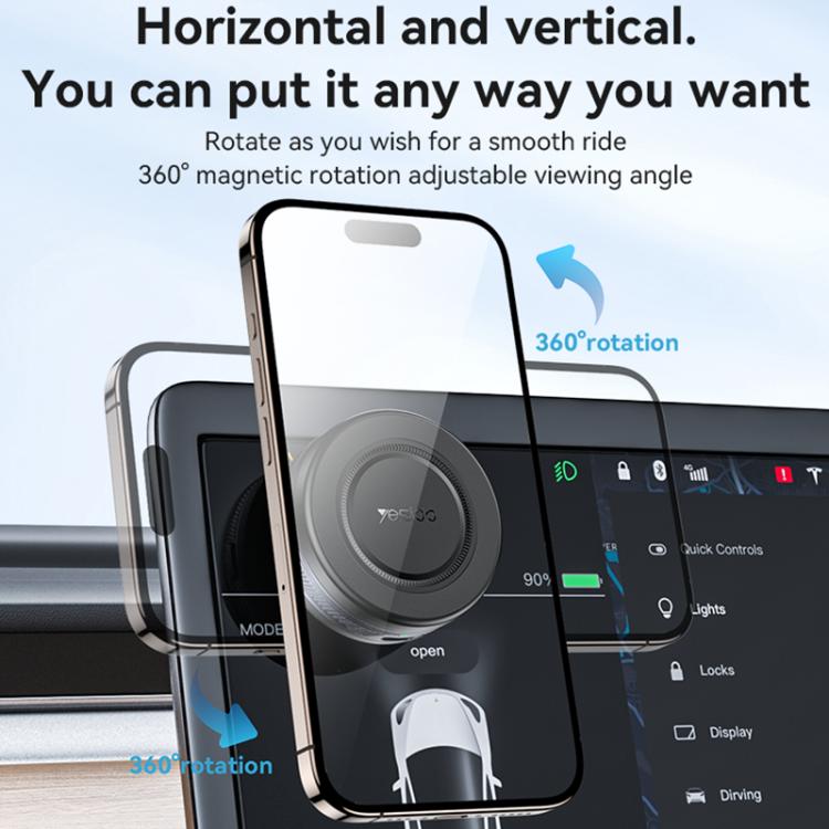 Yesido C223 Electric Vacuum Suction Cup MagSafe Car Mount