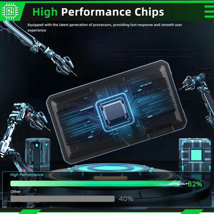 6 inch Motorcycle Wireless CarPlay and Android Auto Display Screen Navigator