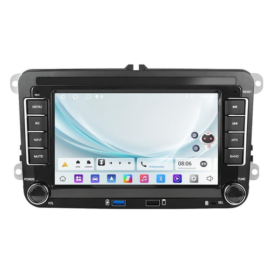 For Volkswagen Android 15 7 inch Horizontal Screen Car Player Car Central Control Navigation with Dual USB Ports