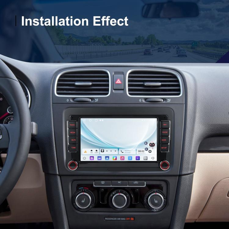 For Volkswagen Android 15 7 inch Horizontal Screen Car Player Car Central Control Navigation with Dual USB Ports