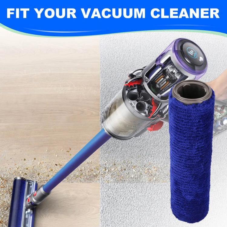 Vacuum Cleaner Cleaning Soft Velvet Roller Brush For Dyson V12