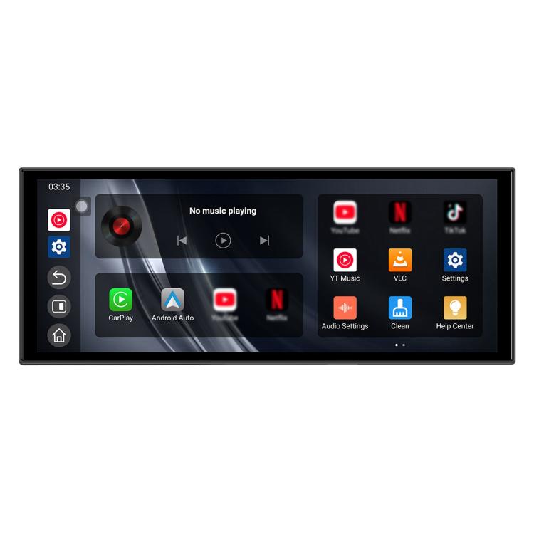 Android 15 2G+32G Car Reversing Display Monitor Screen Without Rear View Camera WiFi Version