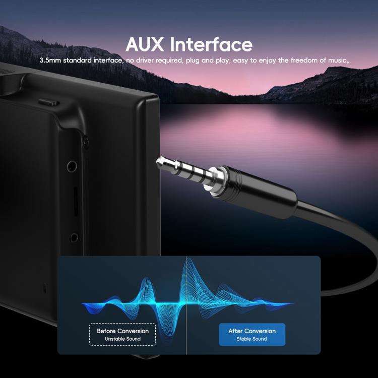 Android 15 2G+32G Car Reversing Display Monitor Screen Without Rear View Camera WiFi Version