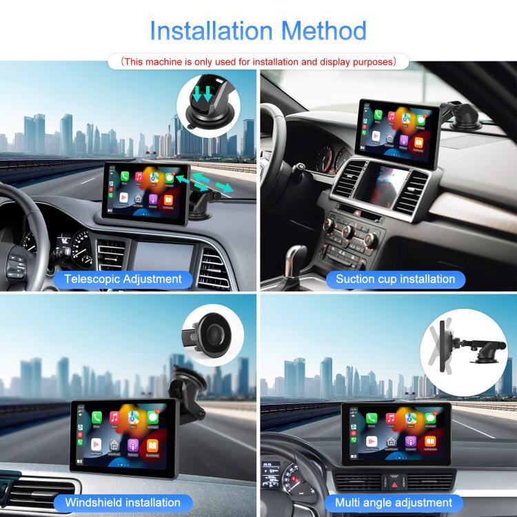 Android 15 2G+32G Car Reversing Display Monitor Screen Without Rear View Camera WiFi Version