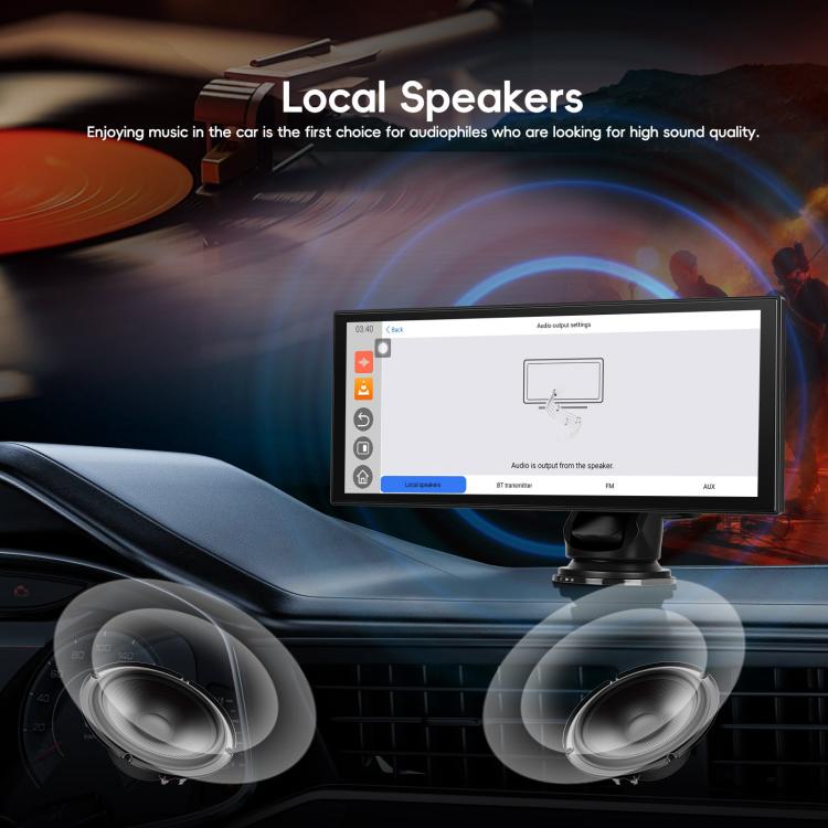 Android 15 2G+32G Car Reversing Display Monitor Screen Without Rear View Camera WiFi Version