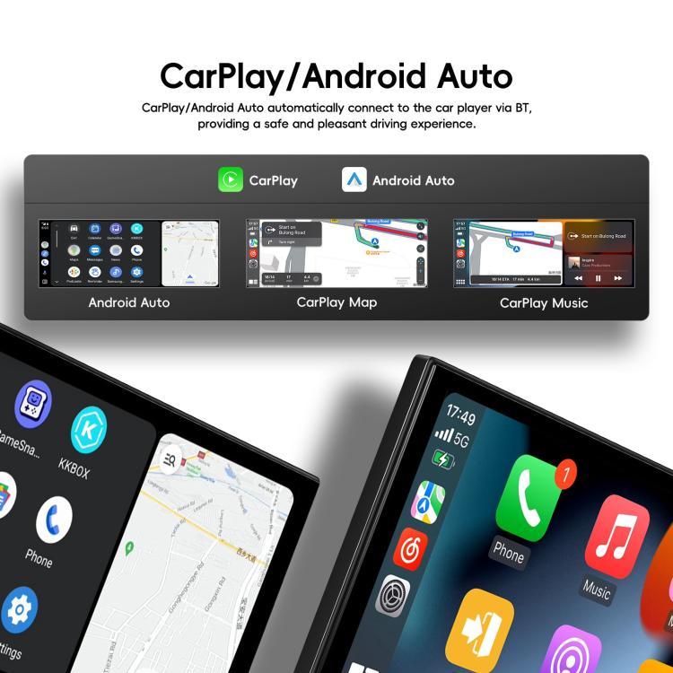 Android 15 2G+32G Car Reversing Display Monitor Screen Without Rear View Camera WiFi Version