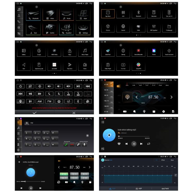 For Audi Q5 2009-2019 Android 15 10.33 inch 2G+64G Car Central Control Audio Video Navigation