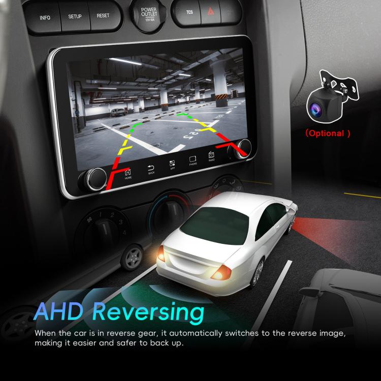 10.36 inch Screen Android 15 Car CarPlay Navigation Integrated Machine with Dual Knob