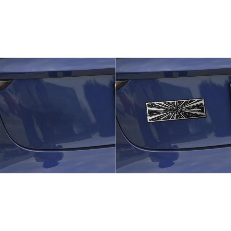 Car Tail Carbon Fiber Decorative Sticker