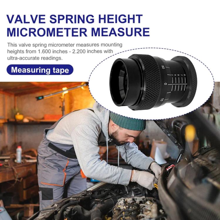 1.600-2.200 inch Valve Spring Height Micrometer Gauge for V8 Engines