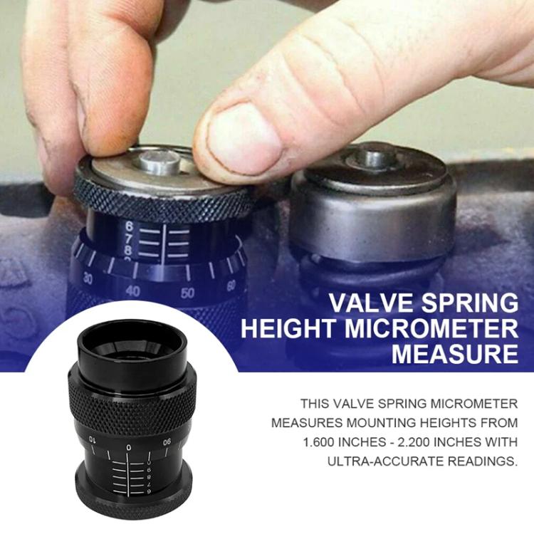 1.600-2.200 inch Valve Spring Height Micrometer Gauge for V8 Engines